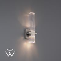 LED Bath Vanity by Modern Forms - Cinaplex Collection, Brushed Nickel Finish - WS200615-TWA-BN