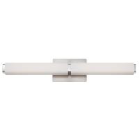 LED Bath Vanity by Modern Forms - Vogue Collection, Brushed Nickel Finish - WS-3127-35-BN