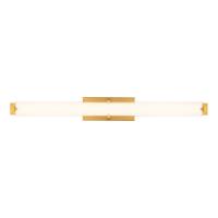 LED Bath Vanity by Modern Forms - Carlisle Collection, Aged Brass Finish - WS-7537-40-AB