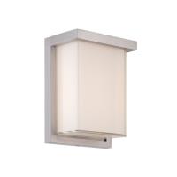 LED Outdoor Wall Sconce by Modern Forms - Ledge Collection, Brushed Aluminum Finish - WS-W1408-27-AL