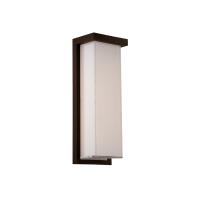 LED Outdoor Wall Sconce by Modern Forms - Ledge Collection, Bronze Finish - WS-W1414-27-BZ