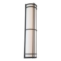 LED Outdoor Wall Sconce by Modern Forms - Skyscraper Collection, Black Finish - WS-W68637-35-BK