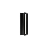 LED Outdoor Wall Sconce by Modern Forms - Strait Collection, Black Finish - WS-W82516-27-BK