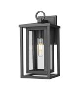 One Light Wall Sconce by Innovations - Ashland Collection, Matte Black Finish - 9950-1W-BK-14-CL