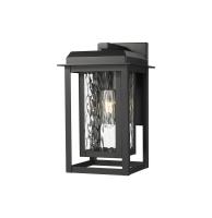 One Light Wall Sconce by Innovations - Mansfield Collection, Matte Black Finish - 9951-1W-BK-13-CG-BK-WG