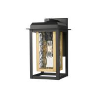 One Light Wall Sconce by Innovations - Mansfield Collection, Matte Black Finish - 9951-1W-BK-13-CG-BR-WG
