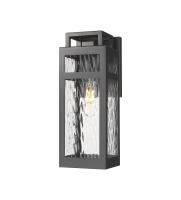 One Light Wall Sconce by Innovations - Ridgeway Collection, Matte Black Finish - 9953-1W-BK-13-WG