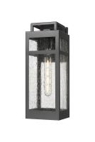 One Light Wall Sconce by Innovations - Ridgeway Collection, Matte Black Finish - 9953-1W-BK-15-SDY