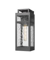 One Light Wall Sconce by Innovations - Ridgeway Collection, Matte Black Finish - 9953-1W-BK-15-WG