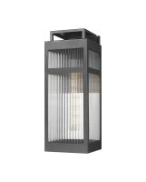 One Light Wall Sconce by Innovations - Ridgeway Collection, Matte Black Finish - 9953-1W-BK-18-SCL