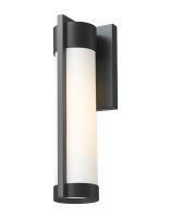 One Light Wall Sconce by Innovations - Stratford Collection, Matte Black Finish - 9954-1W-BK-13-WH