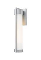 One Light Wall Sconce by Innovations - Stratford Collection, Silver Finish - 9954-1W-SV-16-WH