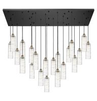 21 Light Pendant by Innovations - Downtown Urban Collection, Brushed Brass Finish - 172BK-B-21P-BB-G434-12DE