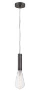 One Light Mini Pendant by Innovations - Auralume Collection, Oil Rubbed Bronze Finish - 198-1P-OB