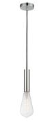 One Light Mini Pendant by Innovations - Auralume Collection, Polished Chrome Finish - 198-1P-PC