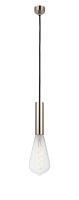 One Light Mini Pendant by Innovations - Auralume Collection, Polished Nickel Finish - 198-1P-PN