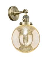 One Light Wall Sconce by Innovations - Franklin Restoration Collection, Antique Brass Finish - 203SW-AB-G208-8