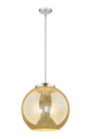 Three Light Pendant by Innovations - Essex Collection, Brushed Satin Nickel Finish - 221-3S-SN-G128-16