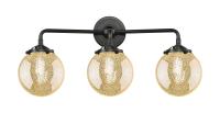 Three Light Bath Vanity by Innovations - Nouveau Collection, Oil Rubbed Bronze Finish - 284-3W-OB-G208-6