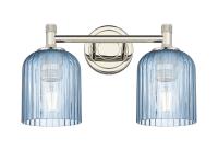 Two Light Bath Vanity by Innovations - Downtown Urban Collection, Polished Nickel Finish - 434-2W-PN-G559-5BL