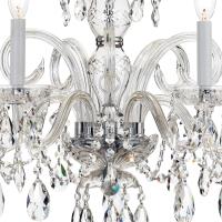 Five Light Chandelier by Crystorama - Traditional Crystal Collection, Polished Chrome Finish - 1005-CH-CL-MWP