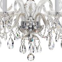 Five Light Chandelier by Crystorama - Traditional Crystal Collection, Polished Chrome Finish - 1005-CH-CL-MWP