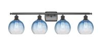Four Light Bath Vanity by Innovations - Ballston Collection, Oil Rubbed Bronze Finish - 516-4W-OB-G483-8SB