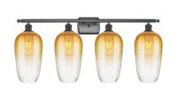 Four Light Bath Vanity by Innovations - Ballston Collection, Oil Rubbed Bronze Finish - 516-4W-OB-G484-7AM