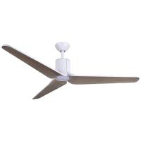 56"Ceiling Fan by Minka Aire - Tempri Collection, Flat White Finish - F669L-WHF/AO