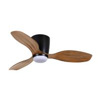 36"Ceiling Fan by Minka Aire - Ventiara Collection, Coal Black Finish - F693L-CL/DK