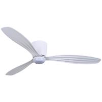 52"Ceiling Fan by Minka Aire - Ventiara Collection, Flat White Finish - F694L-WHF