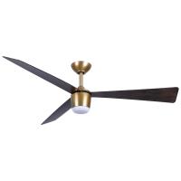52"Ceiling Fan by Minka Aire - Elavan Collection, Legacy Brass Finish - F744L-LBR/DO