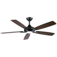 52"Ceiling Fan by Minka Aire - Dyno Collection, Coal Black Finish - F1000-CL/DTW