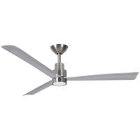 52"Ceiling Fan by Minka Aire - Simple Collection, Brushed Nickel Wet Finish - F787L-BNW