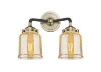 Two Light Bath Vanity by Innovations - Nouveau Collection, Black Antique Brass Finish - 284-2W-BAB-G58