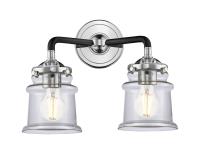 Two Light Bath Vanity by Innovations - Nouveau Collection, Black Polished Nickel Finish - 284-2W-BPN-G182S