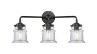 Three Light Bath Vanity by Innovations - Nouveau Collection, Oil Rubbed Bronze Finish - 284-3W-OB-G182S