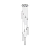 LED Pendant by Crystorama - Addis Collection, Polished Chrome Finish - ADD-405-CH-CL