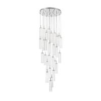 LED Pendant by Crystorama - Addis Collection, Polished Chrome Finish - ADD-415-CH-CL
