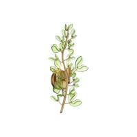 Two Light Wall Sconce by Crystorama - Bridget Collection, Soft Gold Finish - BGT-331-SG-GR