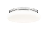 LED Flush Mount by Z-Lite - Soleil Collection, Brushed Nickel Finish - 1025F16-BN-LED