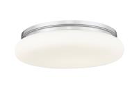 LED Flush Mount by Z-Lite - Soleil Collection, Brushed Nickel Finish - 1025F20-BN-LED