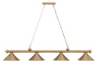 Four Light Billiard by Z-Lite - Cordon Collection, Heritage Brass Finish - 2306-4HBR-HBR15