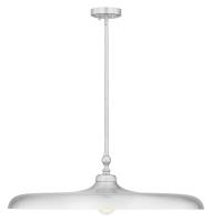One Light Pendant by Z-Lite - Camden Collection, Brushed Nickel Finish - 2308P32-BN