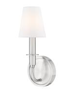 One Light Wall Sconce by Z-Lite - Tova Collection, Brushed Nickel Finish - 3049-1S-BN