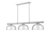 Three Light Billiard by Z-Lite - Vanguard Collection, Brushed Nickel Finish - 3050-3BN-D13BN