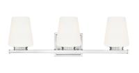 Three Light Vanity by Z-Lite - Nextra Collection, Brushed Nickel Finish - 7703-3V-BN
