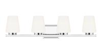 Four Light Vanity by Z-Lite - Nextra Collection, Chrome Finish - 7703-4V-CH