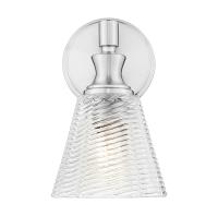 One Light Wall Sconce by Z-Lite - Auden Collection, Brushed Nickel Finish - 7704-1S-BN
