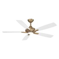 52" Ceiling Fan by Minka Aire - Dyno Collection, Brushed Brass Finish - F1000-BBR/ALW